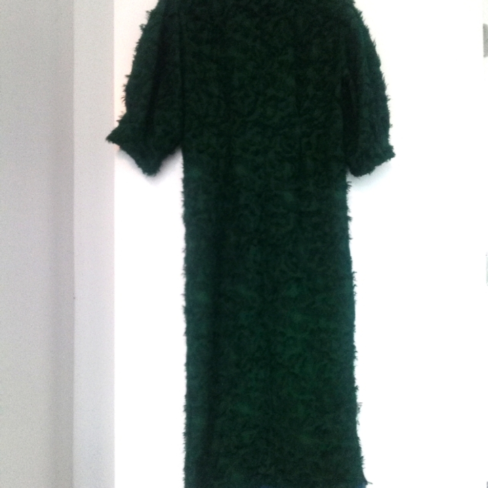 NWOT Zara Green Midi Dress Women's